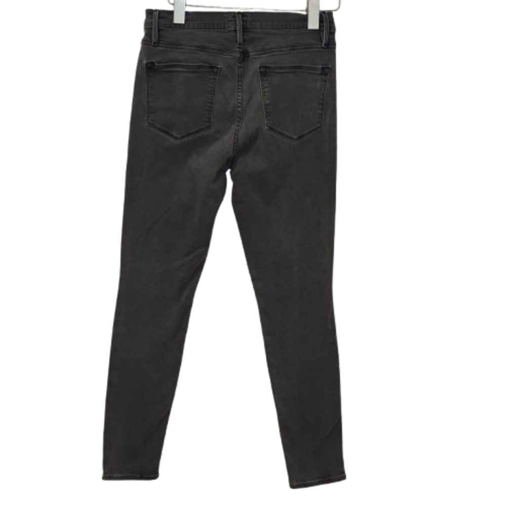 FRAME Le High Skinny Jeans Women's Size 28 Burton Grey Denim Wash Stretch Chic - Picture 2 of 6